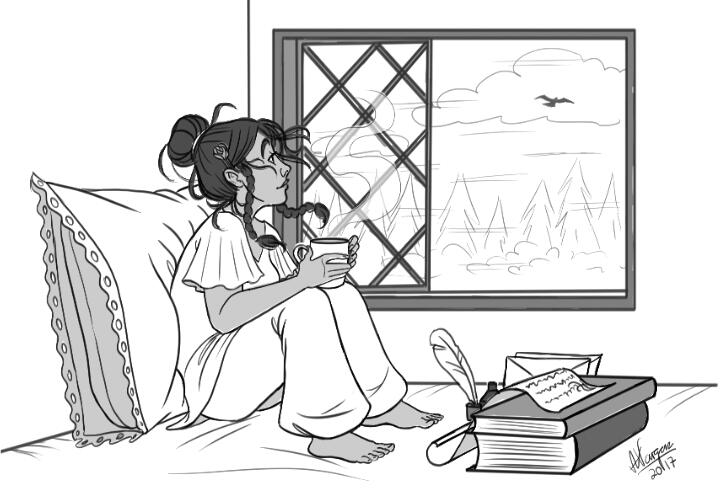 By the window By the window