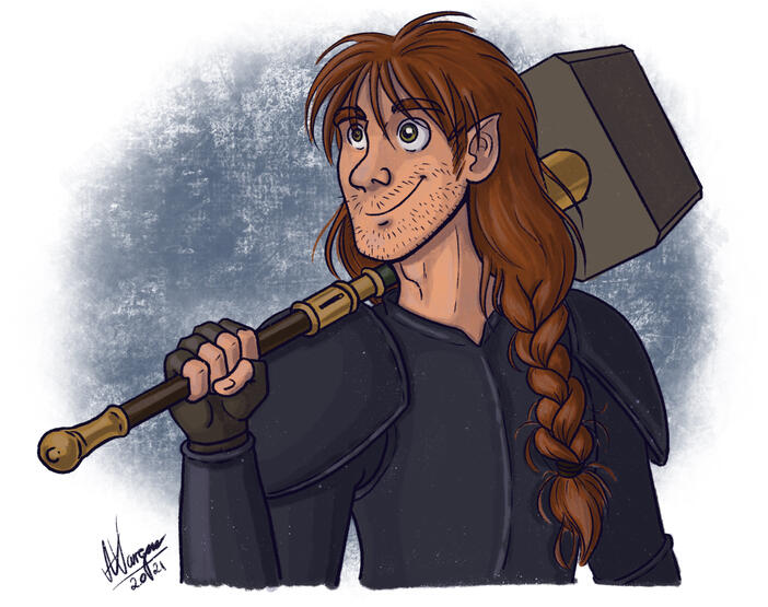 Colour - detailed - waist up