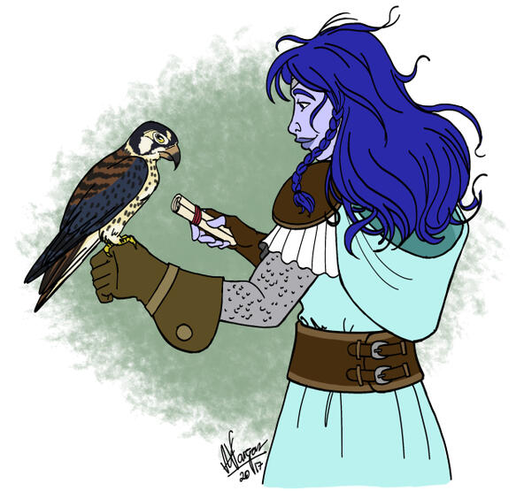 Colour - flat - waist up