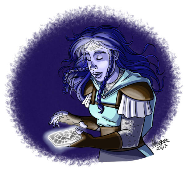 Colour - detailed - waist up